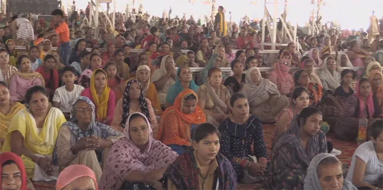 शाह सतनाम जी धाम सरसा में नामचर्चा का देंखे LIVE नजारा