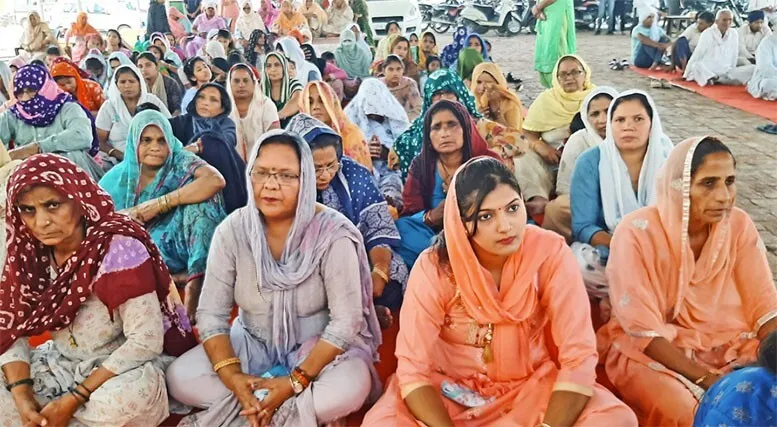 नरवाना की साध-संगत ने किया राम-नाम का गुणगाान