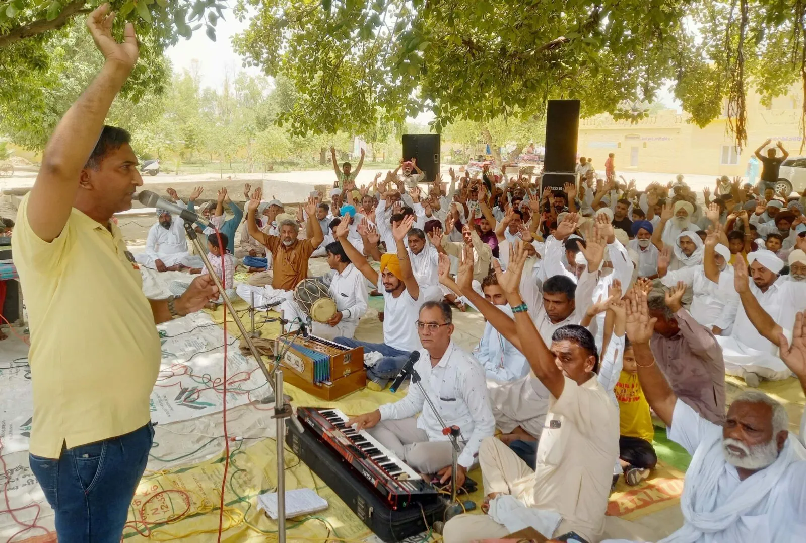 श्री जलालआणा साहिब के मौजमस्तपुरा धाम में गूंजा राम-नाम