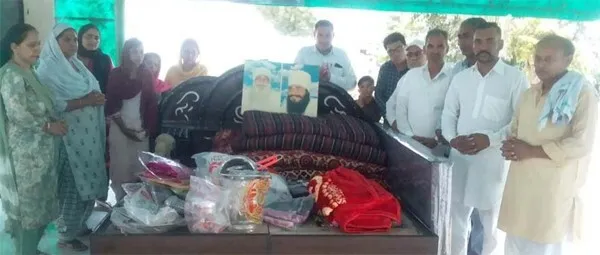 ब्लॉक के जिम्मेवारों ने लड़की की शादी में दिया स्त्रीधन