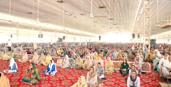 शाह सतनाम जी धाम सरसा नामचर्चा में सिमरन से पहले सभी ने यह बोली अरदास…