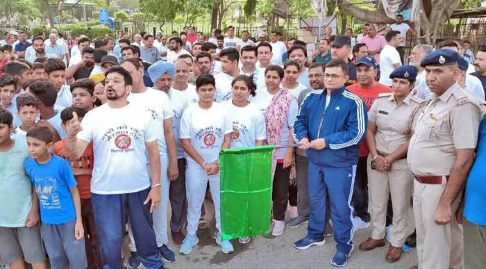 नशे के खिलाफ दौड़ा सरसा, अंतरराष्ट्रीय नशा निषेध दिवस पर मैराथन