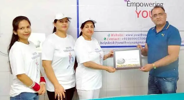 हिसार यूथ वीरांगनाएं इकाई ने किया रक्तदान