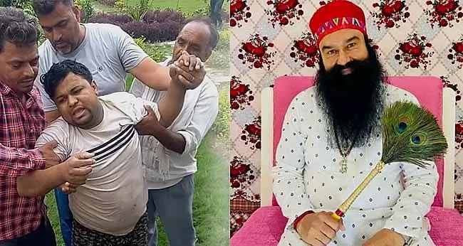 मंदबुद्धि व्यक्ति को डेरा प्रेमियों ने परिवार से मिलवाया