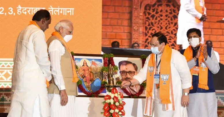 कार्यकारिणी बैठक: ‘वंशवाद, जातिवाद, तुष्टीकरण खत्म करेगी भाजपा’