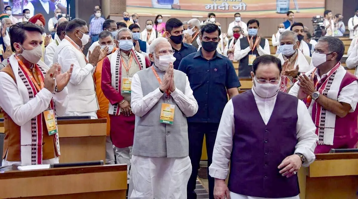 भाजपा राष्ट्रीय कार्यकारिणी की बैठक: प्रधानमंत्री मोदी ने किया उद्घाटन