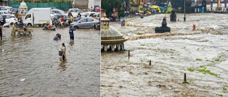 गुजरात में बाढ़ का कहर: अब तक 83 लोगों की मौत, पांच जिलों में भारी बारिश को लेकर रेड अलर्ट