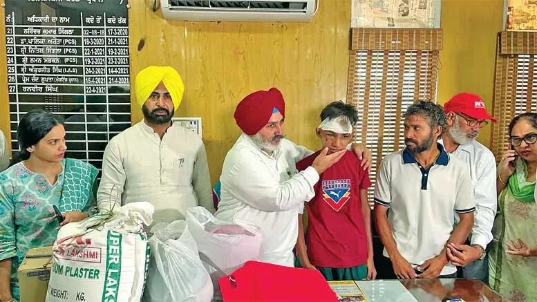बच्चे को 16 लाख रूपये वित्तीय सहायता सहित राशन और पढ़ाई का उठाएंगे खर्च