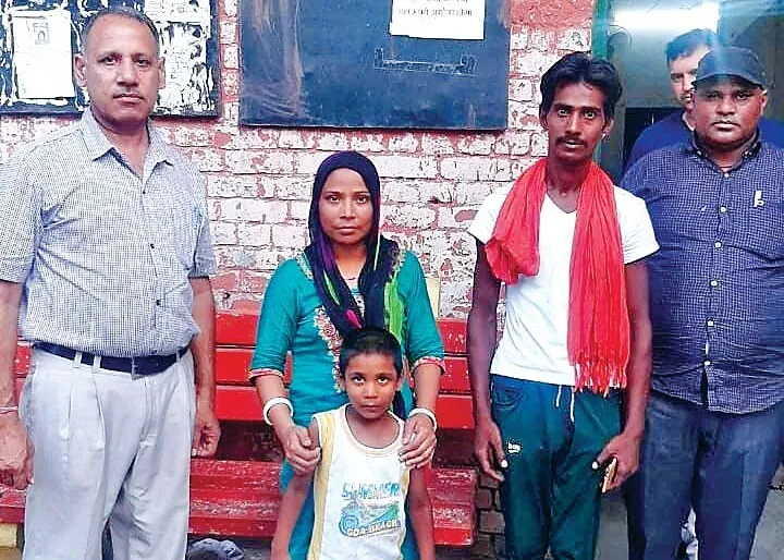 6 साल का लापता बच्चा बरामद, पुलिस ने परिजनों को सौंपा