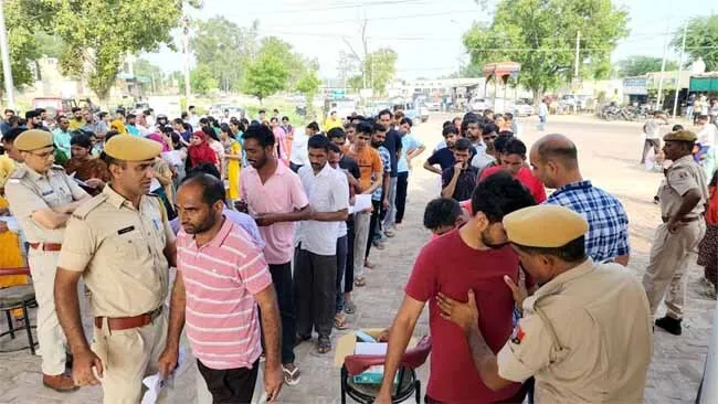 पहली पारी में 95.99 तो दूसरी में 86.77 प्रतिशत अभ्यर्थियों ने दी रीट की परीक्षा