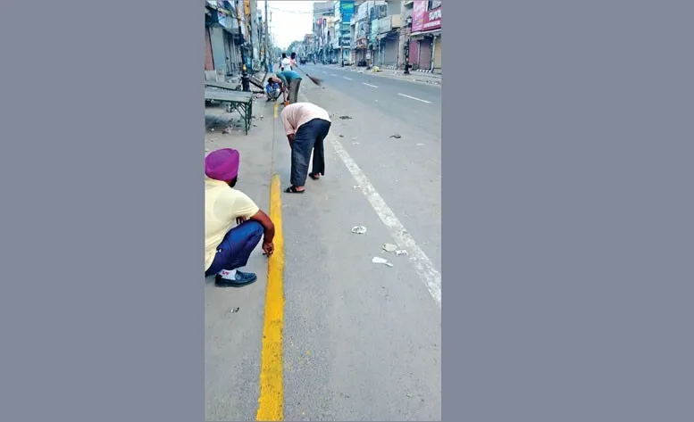 सख्ती।अब यैलो लाईन के बाहर सामान रखना पड़ेगा ‘महंगा’