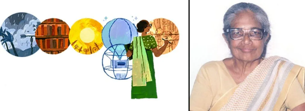 भारतीय मौसम विज्ञानी Anna Mani को ‘Google’ की विशेष श्रद्धांजलि