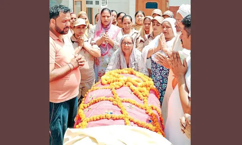 मानवता भलाई के लिए शरीरदानियोंं की सूची में शामिल हुई नाभा की रोमिका इन्सां
