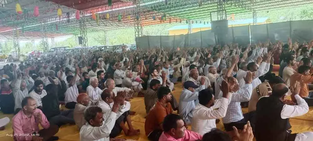 शाह सतनाम जी सचखण्ड धाम चचिया नगरी में गूंजा राम नाम
