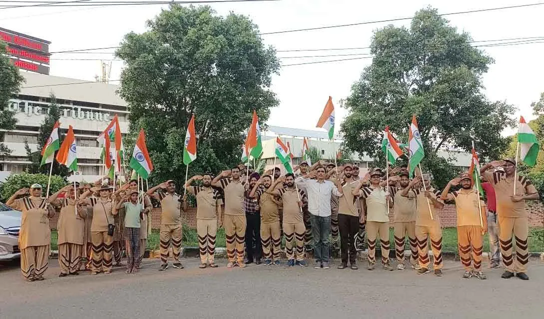 भारत माता की जय” के नारों से गूंज उठा चंडीगढ़