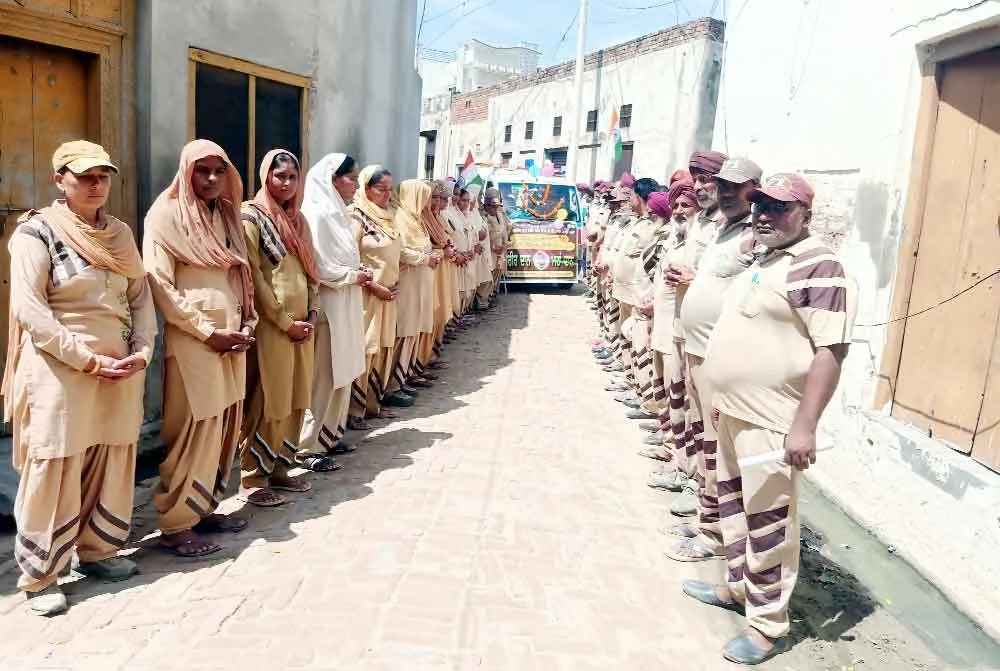 खनाल कलां के डेरा श्रद्धालु का शरीरदान