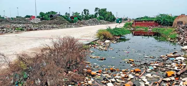 कचरा प्रबंधन प्लांट बना नगर वासियों लिए आफत, दे रहा बीमारियों को निमंत्रण