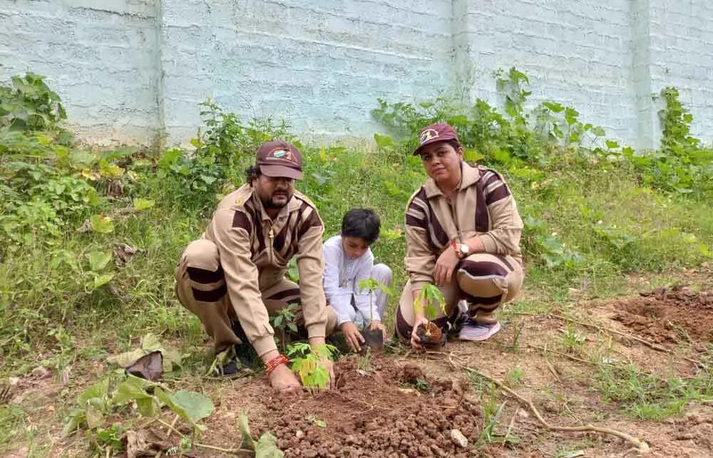 कर्नाटक के डेरा श्रद्धालुओं ने पौधारोपण कर मनाया पावन अवतार दिवस