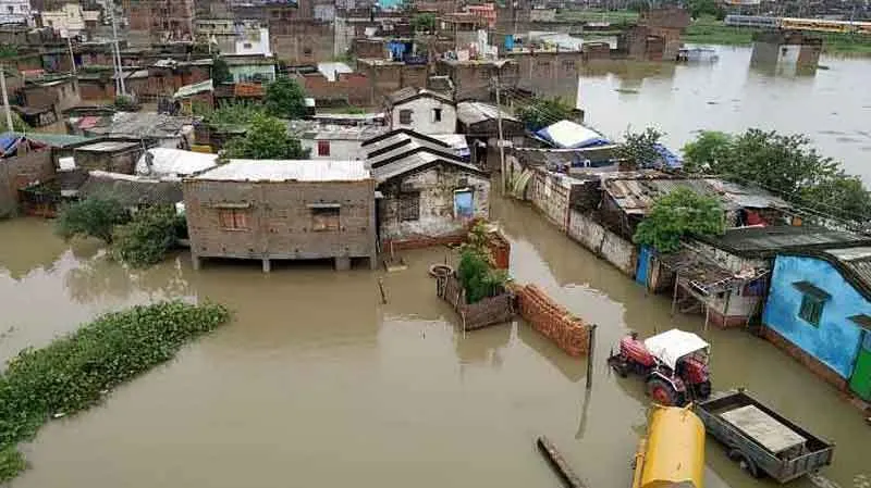 मध्यप्रदेश: बाढ़ के बाद चंबल क्षेत्र में तबाही का मंजर