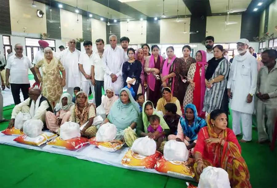 नेत्रदानी प्रेमी जयपाल इन्सां के निमित नामचर्चा का आयोजन