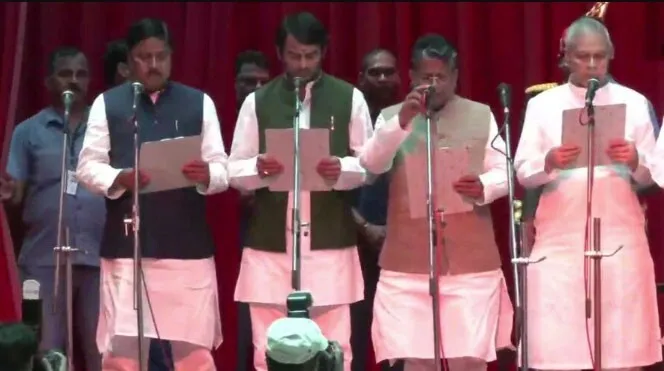 नीतीश मंत्रिमंडल का हुआ विस्तार, 31 मंत्रियों ने ली पद और गोपनीयता की शपथ