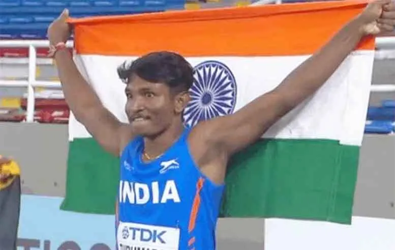 अंडर-20 विश्व चैंपियनशिप : सेल्वा ने त्रिकूद में जीता रजत