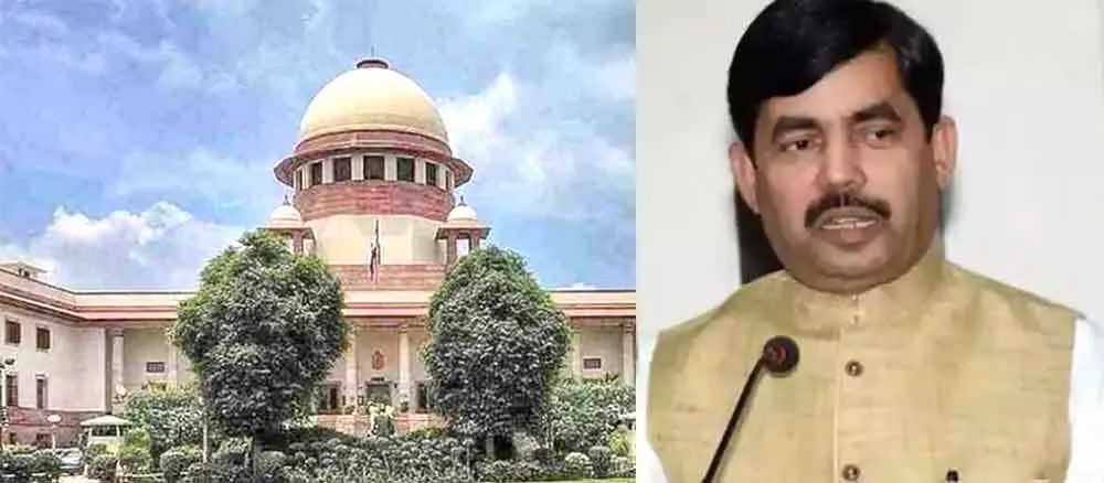 शाहनवाज पर दुराचार का मुकदमा दर्ज करने के आदेश पर सुप्रीम कोर्ट की रोक