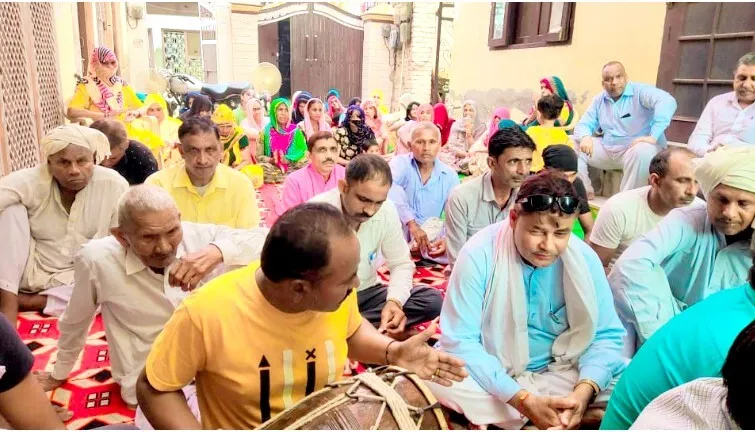 देश भक्ति के रंग में रंगी सोनीपत की साध-संगत