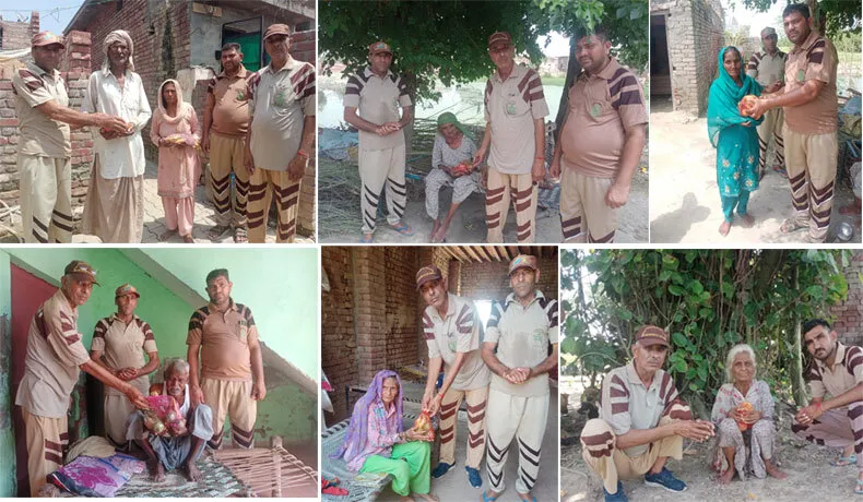 मदद पाकर बुजुर्ग बोले, ‘‘बेटा जुग-जुग जियो’’