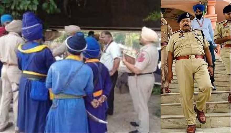 लुधियाना में एडीजीपी सिन्हा ने धार्मिक स्थलों का लिया जायजा