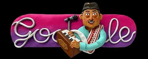Google ने Doodle बनाकर Bhupen Hazarika को दी श्रद्धांजलि