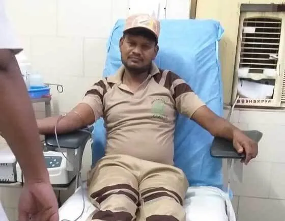 छत्तीसगढ़ के डेरा श्रद्धालु ने 6 महीने की बच्ची की जान बचाई