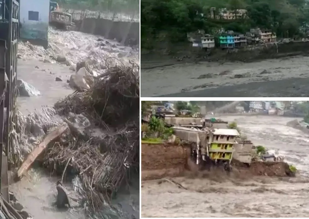 नेपाल में बादल फटा, उत्तराखंड के गांव में पानी घुसा, महिला की मौत, 50 मकान डूबे
