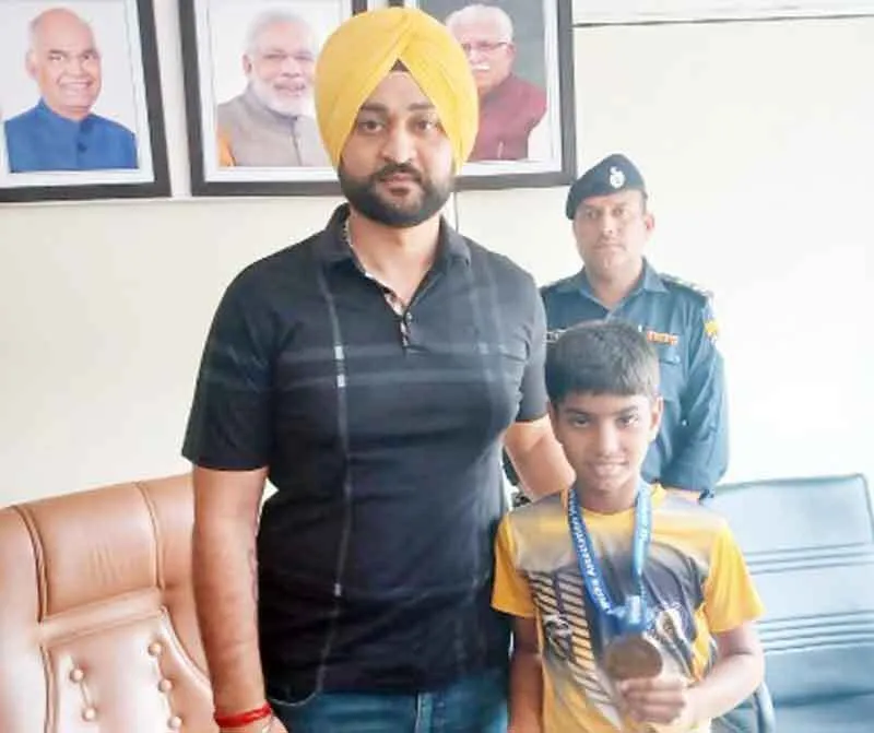 खेल-खेल में दिव्यांशी बनी वुशु की नेशनल खिलाड़ी
