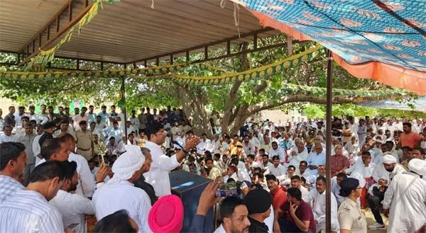 बरसात से फसलों को हुए नुकसान की भरपाई करेगी सरकार : Dushyant Chautala