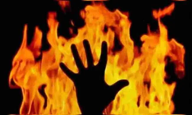 आंध्र प्रदेश में आग लगने से तीन लोग जिंदा जले