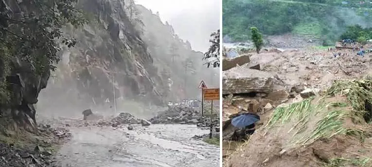 हिमाचल में प्राकृतिक आपदा में 348 लोगों की मौत, 2003 करोड़ का नुकसान