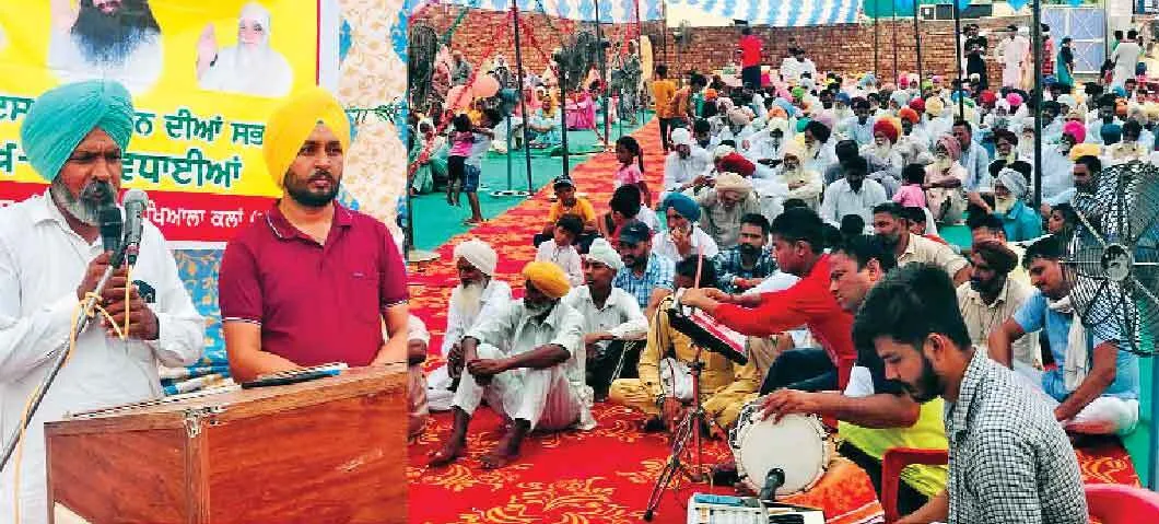 पावन महा परोपकार माह की खुशी में नामचर्चा आयोजित