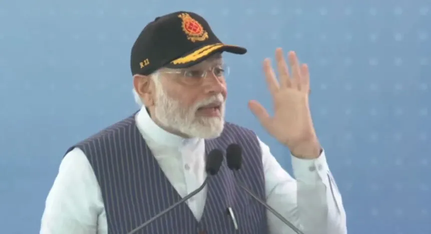 मोदी ने पहला स्वदेशी विमानवाहक पोत INS Vikrant देश को समर्पित किया