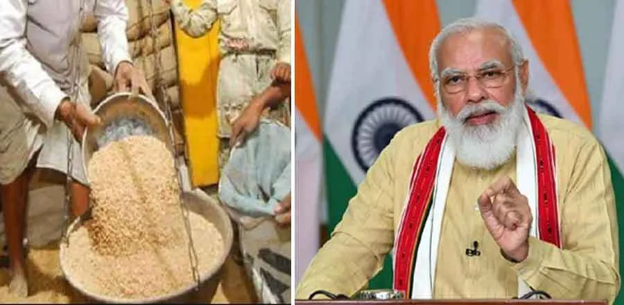 80 करोड़ गरीब लोगों के लिए प्रधानमंत्री मोदी सरकार का बड़ा ऐलान