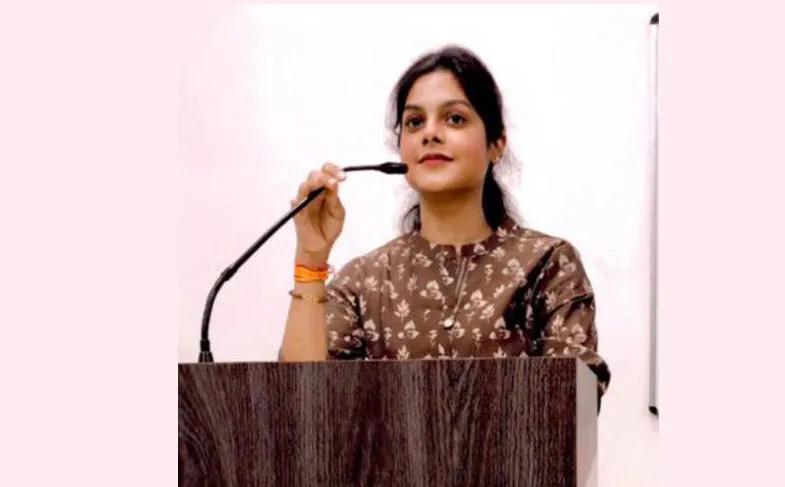भिवानी की बेटी ने 20 हजार छात्राओं को पछाड़कर जीता क्रॉस किविस्चनिंग अवार्ड