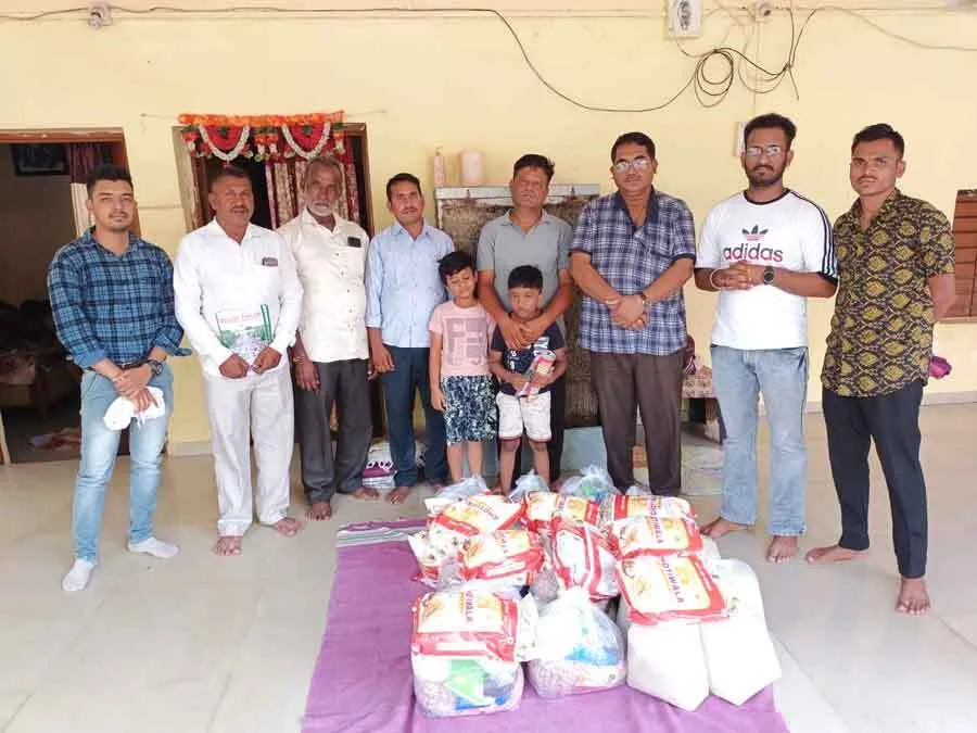 नागपुर के डेरा श्रद्धालुओं ने जरूरतमंद परिवारों को दिया राशन