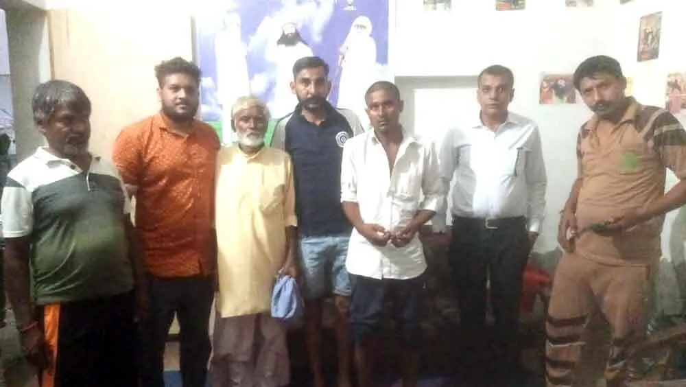 तीन माह से लापता युवक को मिलवाया परिजनों से