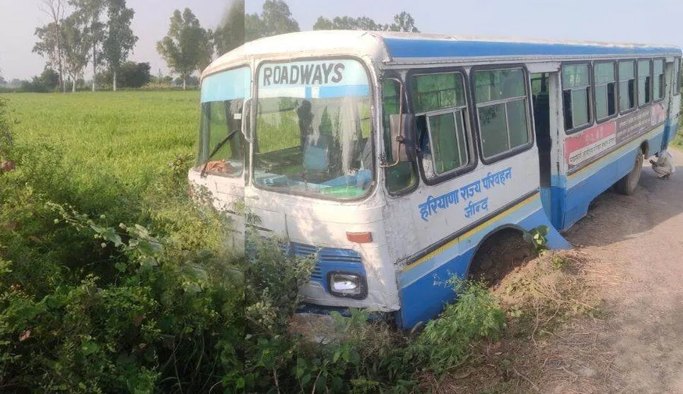 …जब रोडवेज की चलती बस का स्टेयरिंग हुआ फेल