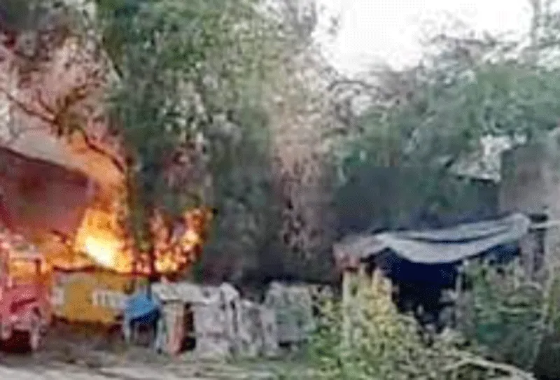 अंबाला में आतिशबाजी से तीन जगह लगी आग, लाखों का नुक्सान