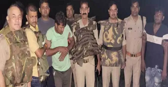 पुलिस मुठभेड़ में एक पशु तस्कर को लगी गोली, दो अन्य गिरफ्तार