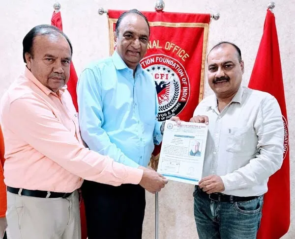 अजीत राही एंटी करप्शन फाउंडेशन आफ इंडिया के राष्ट्रीय निदेशक नियुक्त