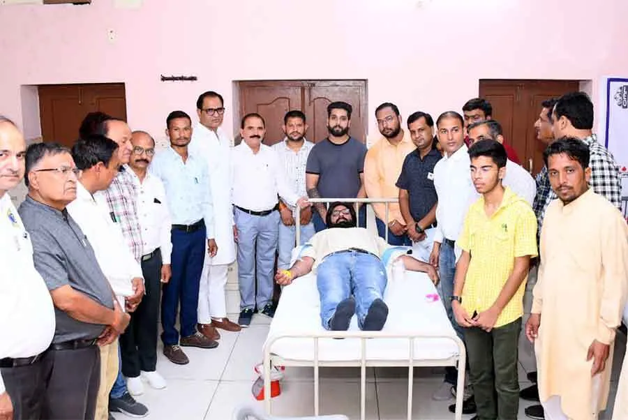 शिविर में 48 यूनिट रक्त संग्रहित