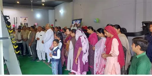 रहमत कॉलोनी में हुई जैगुआर फिटनेस क्लब जिम की शुरूआत