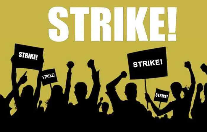 राजस्थान : जालोर में किसानों का धरना पांचवें दिन भी जारी